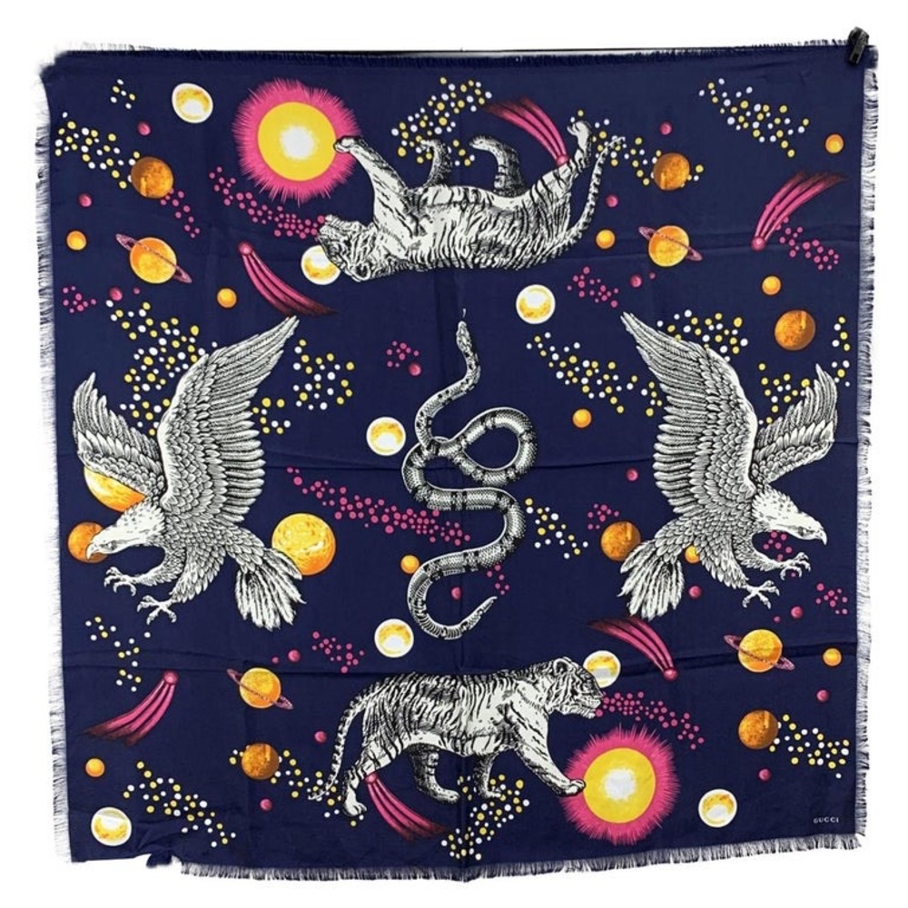 Gucci Space Animals Scarf